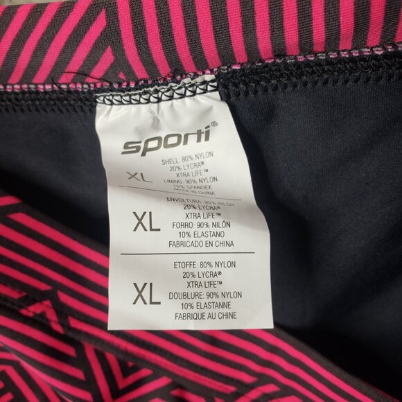 NWOT Sporti Sz XL Srtiped Draw String Bikini Swim Bottom - Picture 8 of 8